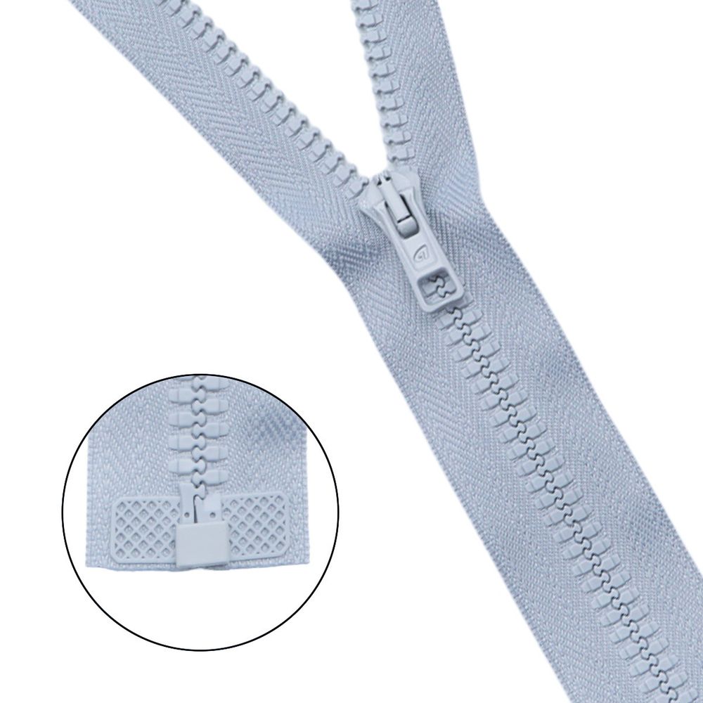 Молния трактор Arta Т6 (6 мм) 1 зам., разъем., 70 см, цв. 177 жемчуг, 5 шт