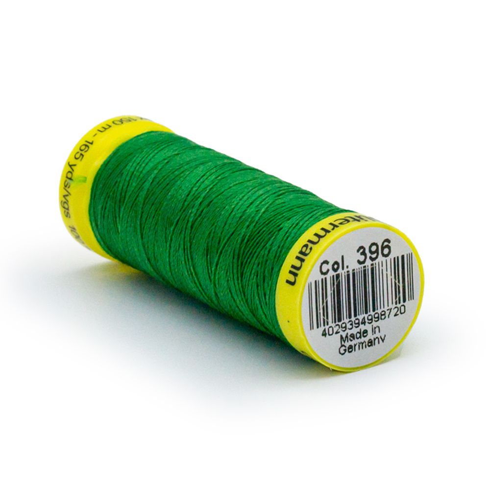 Нитки для трикотажа Gutermann Maraflex, 150м, 396 ярко-зеленый, 5 катушек