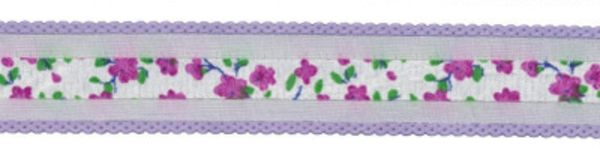 Лента декоративная 25.0 мм / 5 шт по 3 метра, 081 св.фиолетовый, WD-43 Gamma