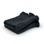 Манжеты трикотажные 8.5х9.5 см, 1 пара, плотные зимние 10 кл, 1х1, 373/м антрацит (т.серый меланж)