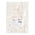 Застежки для бюстгальтера текстильные 2х3, 32 мм, 50 шт, кремовый/cream, Blitz ZBB-32T