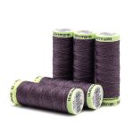 Нитки отделочные Gutermann Top Stitch, 30м, 128 пыльно серо-сиреневый, 5 катушек