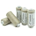 Нитки швейные бытовые Bestex 40/2, 365 м (400 ярд) / 10 кат., 181 платиново-серый