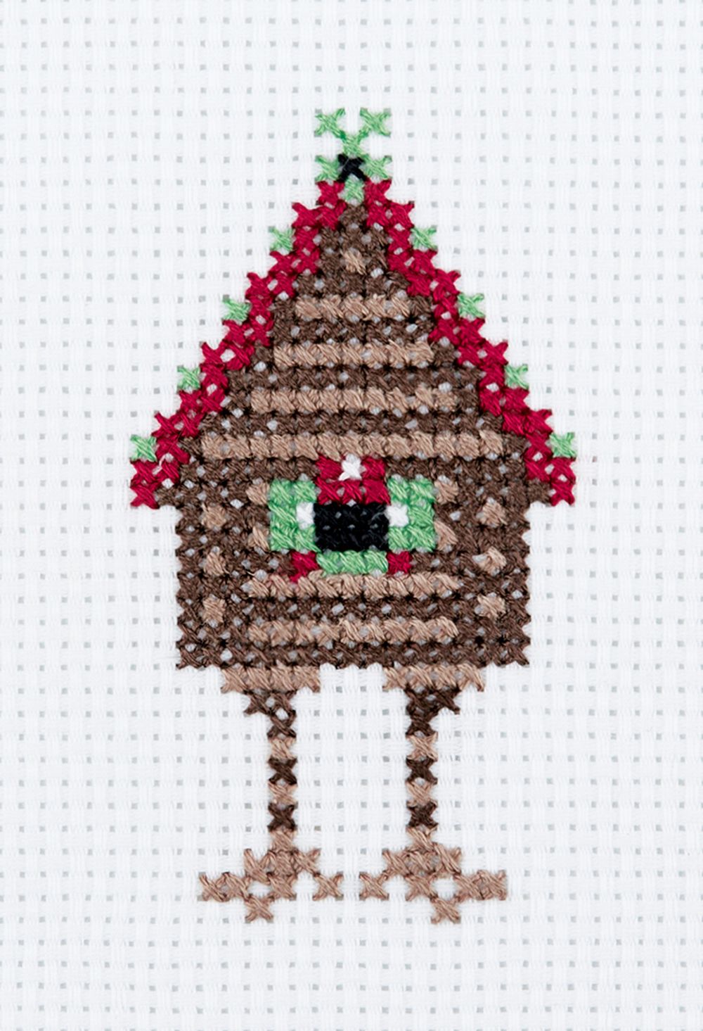 Набор для вышивания Klart 12-061, Избушка, 7.5х11 см