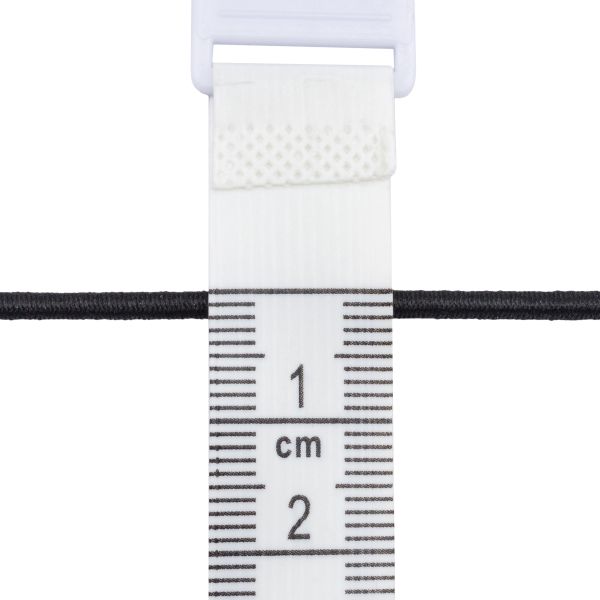 Резинка шляпная (шнур эластичный) ⌀2.0 мм / 100 метров, 0370-0200, С580 - черный