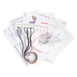 Набор для вышивания нитками Panna, Живая картина. Зайчонок, 11х9 см