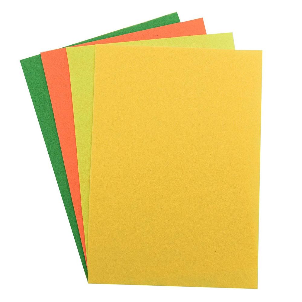 Фетр листовой жесткий 1.0 мм, 20х30см, 4 шт, Astra&Craft, 1