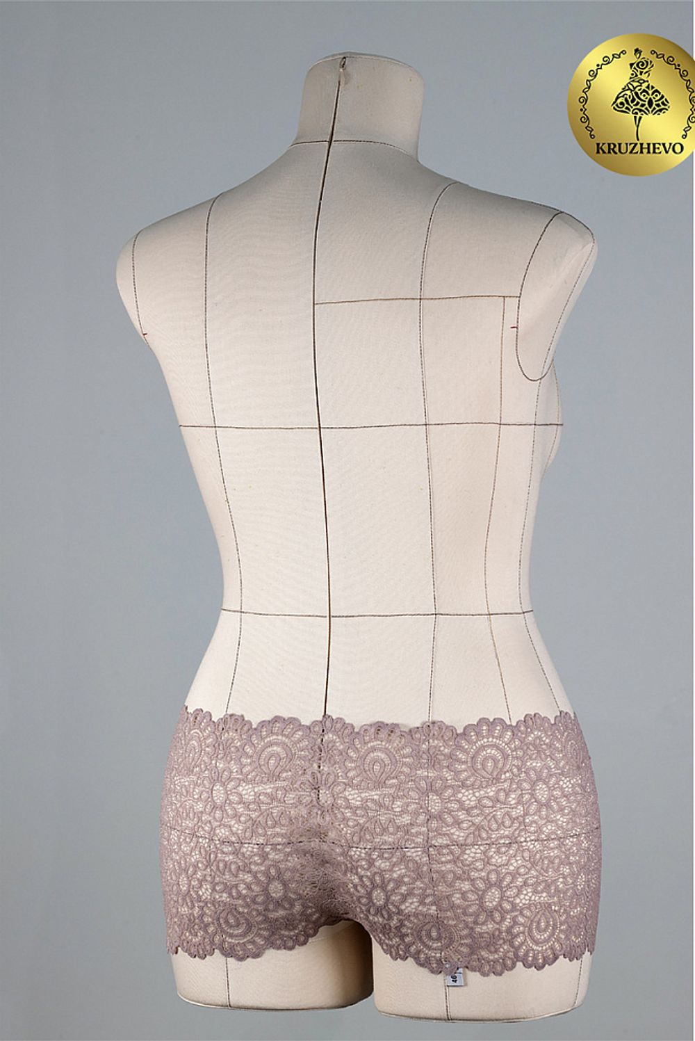 Кружево бельевое эластичное 205 мм / 3 м, YSTL00839 цв.06 капучино, Kruzhevo