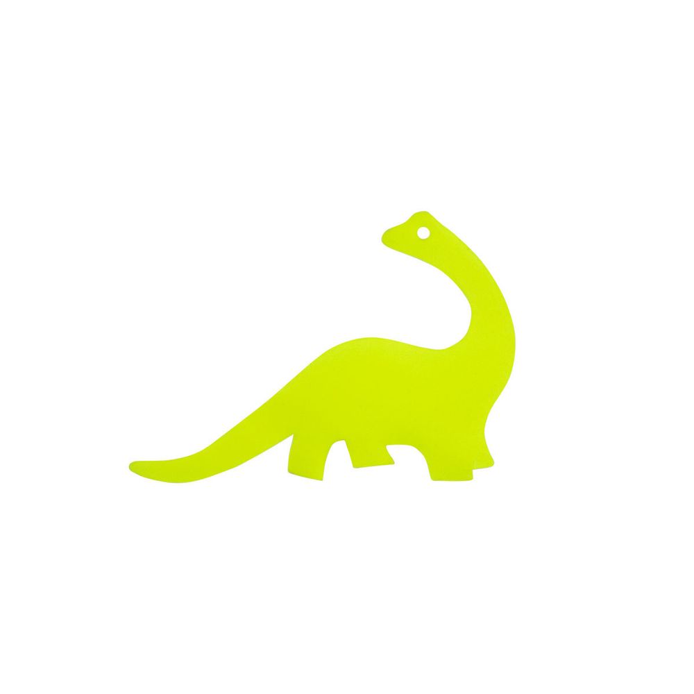 Термоаппликация BLITZ светоотражающая цветная №7 10 шт, Динозавр 6.5х4.7 см