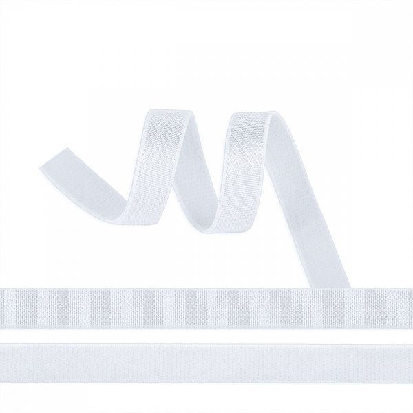 Резинка бельевая (бретелечная) 10.0 мм / 50 метров, RBB05 белый F101