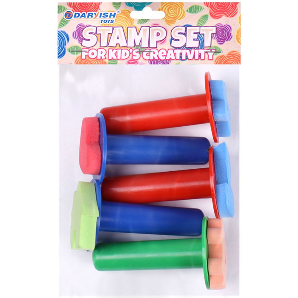 Штампы для детского творчества 5 шт