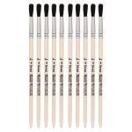 Кисть белка круглая (ученическая) №4,10 шт