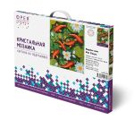 Алмазная (кристальная) мозаика Фрея ALPD-204, на подрамнике Карпы Кои, 40х30 см