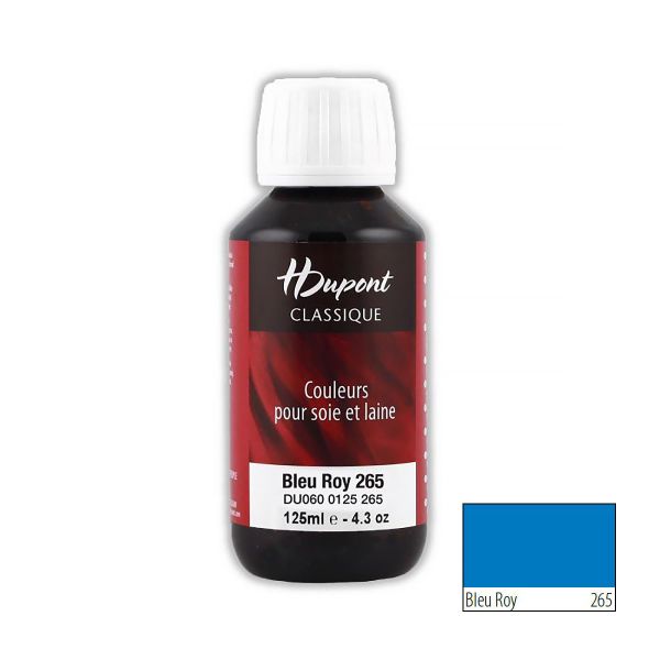 Краска для шелка H Dupont Classic, 125мл, 265 королевский синий