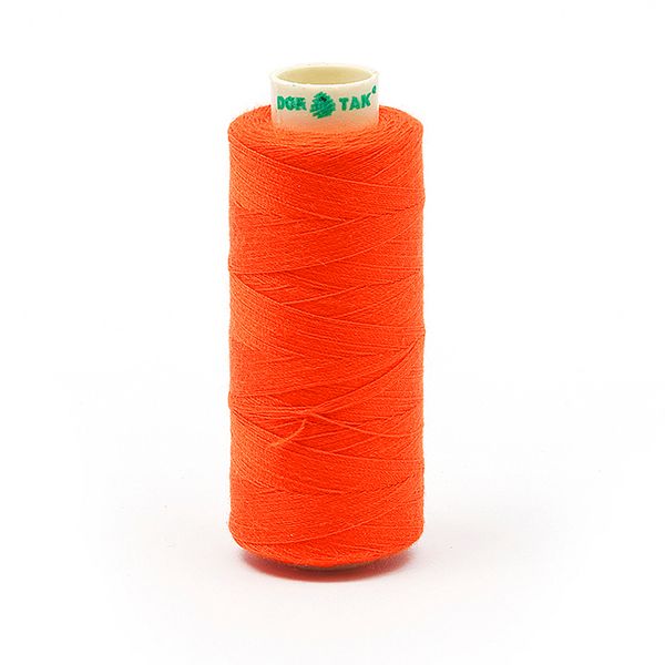 Нитки швейные бытовые Dor Tak 40/2, 366 м / 10 кат., 506 оранжевый