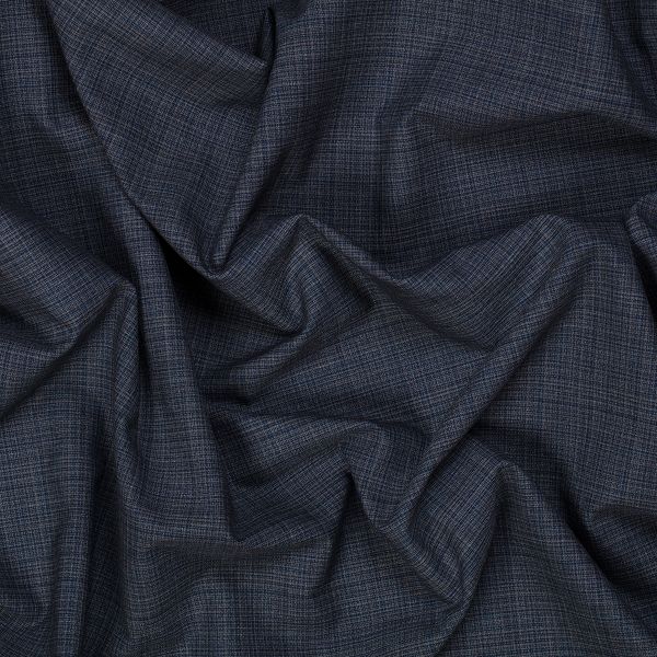 Ткань костюмная 191 г/м², 150х150±2 см, 03 синий/ blue, Gamma SUTF-002N