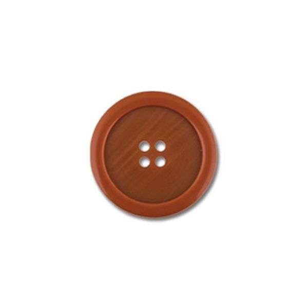Пуговицы 4 прокола костюмные 20 мм, 24 шт, D102 терракотовый, Gamma XO 0017