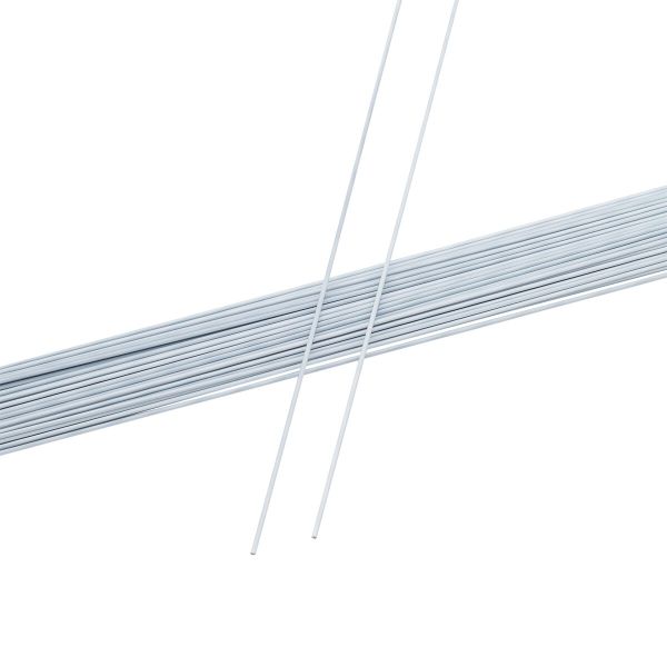 Проволока флористическая с РР-покрытием ⌀0.6 мм, l=40 см, 50±5 шт, белый, Astra&Craft