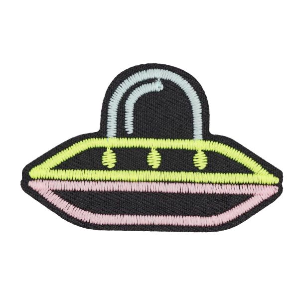 Термоаппликация светящаяся в темноте НЛО, Hobby&Pro