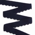 Резинка бельевая (отделочная) становая 12.0 мм / 50 метров, т.синий, (МЛ175.012/1)