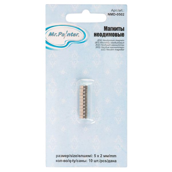 Магниты неодимовые, 100 шт, Mr.Painter NMD-0502