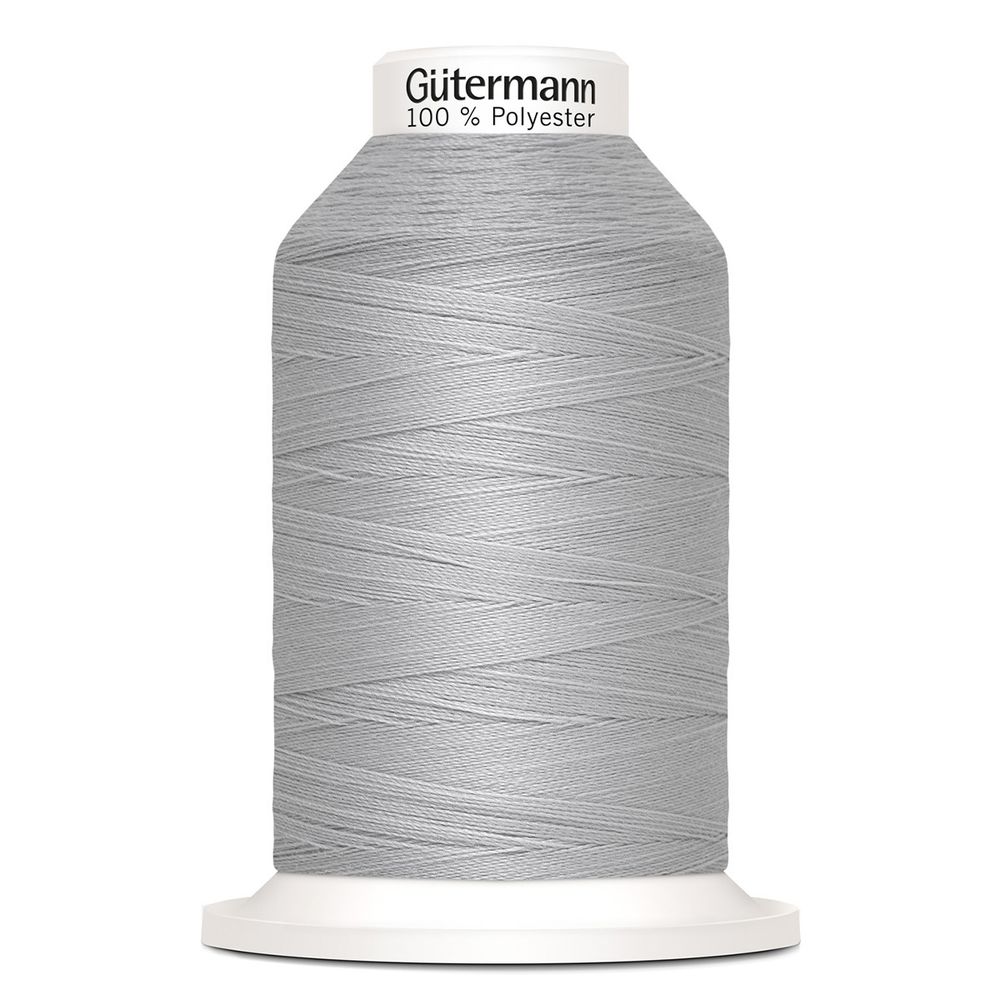 Нитки оверлочные Gutermann Miniking, 1000м, 038 св.серый, 5 катушек
