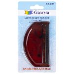 Щеточка для пилинга, пластик, Gamma SS-021