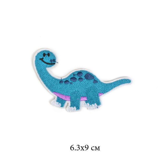 Термоаппликация TBY-2142 Динозавр 6,3х9см уп.10 шт