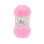 Пряжа Alize (Ализе) Happy Baby / уп.5 мот. по 100 г, 350м, 191 розовый A