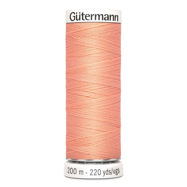 Нитки универсальные Gutermann Sew-all, 200м, 586 спелый персик, 5 катушек