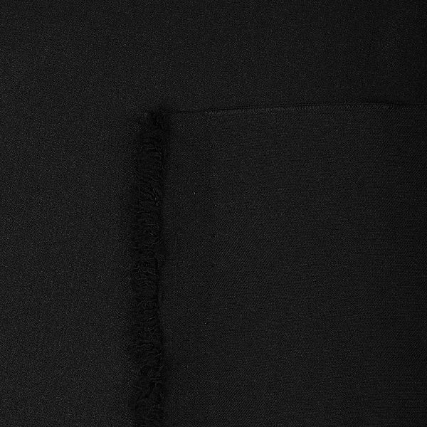 Шелк Армани 120 г/м², 150 см / 2 метра, TBY120Arm-016.2, цв.16 черный