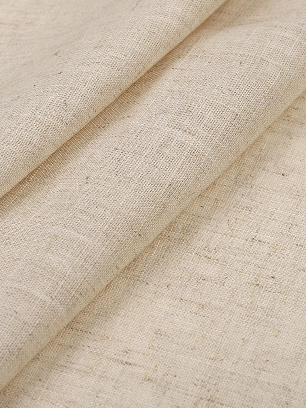 Льняная ткань 190 г/м², 140 см / 2 метра, TBY.Li.1002.47, 47 натуральный