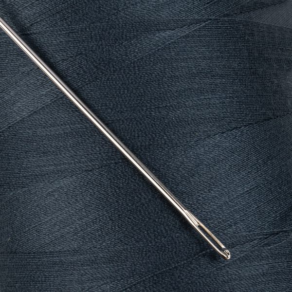 Нитки универсальные Nitka 40/2, 4570 м (5000 ярд) / 1 кат., 350 т.т.серый