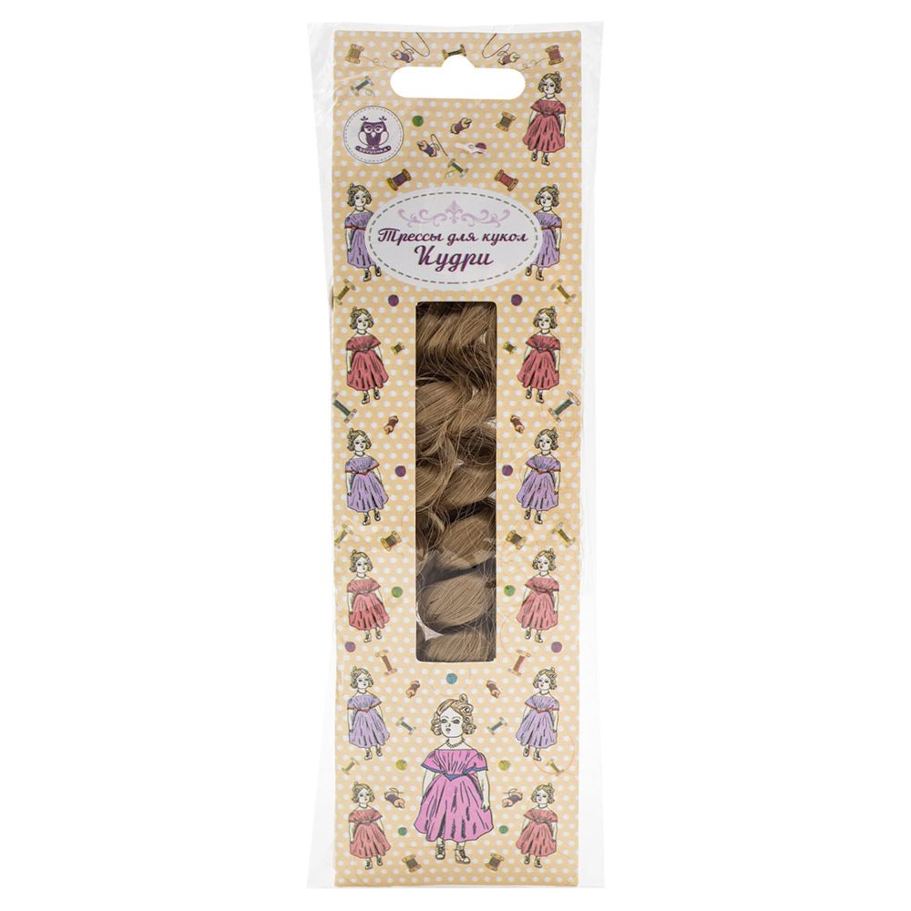 Трессы Элит кудри №38 24, длина волос 38см, ширина 100 см, 1шт, 26458