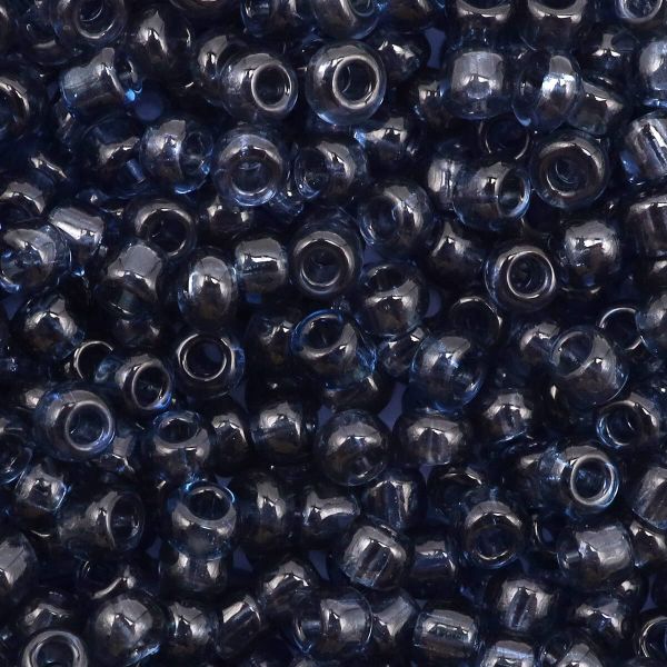 Бисер Astra&Craft 11/0 (2.1 мм), 200 г (10х20 г), цв. 12.2 т.серый прозрачный