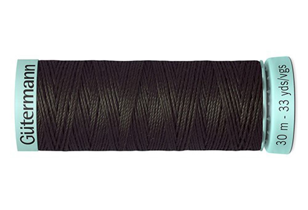 Нитки шелковые Gutermann Silk R753, 30м, 697 венге, 5 катушек /TOS/