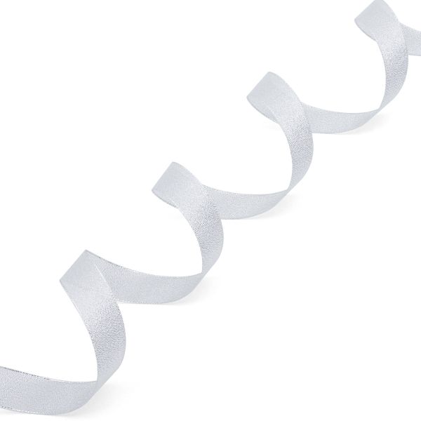 Лента металлизированная 25.0 мм / 32.9±2 метров, 0080-2500 (серебро)