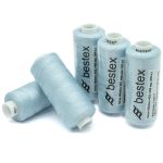 Нитки швейные бытовые Bestex 40/2, 365 м (400 ярд) / 10 кат., 354 нежно-голубой лед