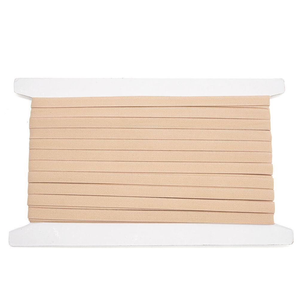 Резинка бельевая (бретелечная) 9.0 мм / 20 метров, бежевый