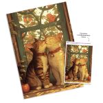 Пазл 1000 элементов, Котики на подоконнике, Фрея PZL-1000/59