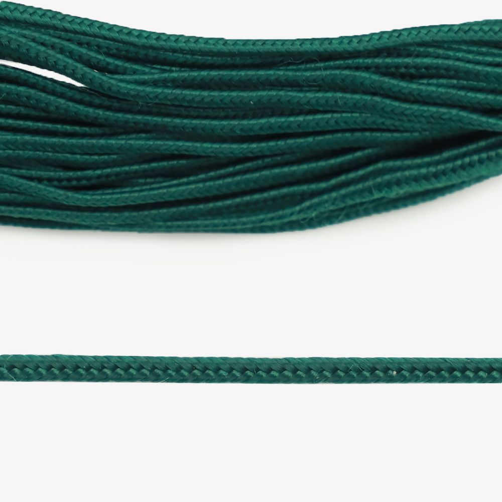 Шнур сутажный ⌀2.0 мм / 20 метров, рис.5339, 37 малахит