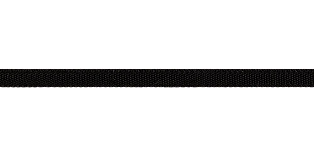 Лента для вешалок 8 мм / 25 метров, рис.5665 черный, Gamma С 2642 (С1184,С3307)