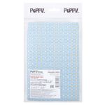 Ткань для пэчворка Peppy Молочные сны фланель, отрез 100х110 см, 175 г/м², МС-13 голубой, Peppy