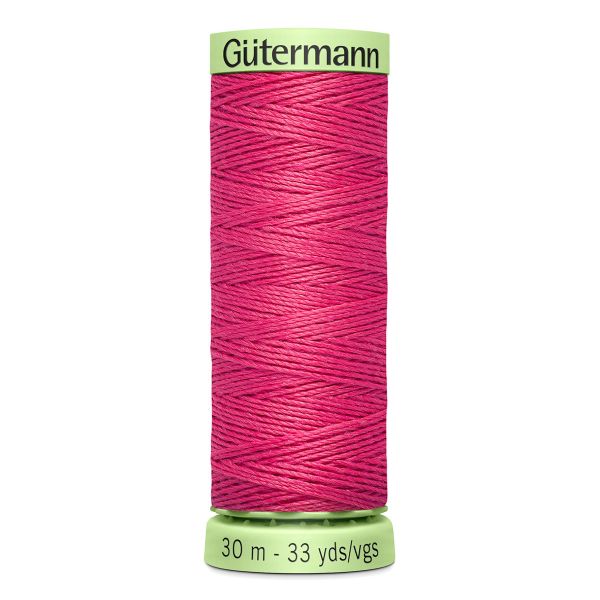 Нитки отделочные Gutermann Top Stitch, 30м, 890 т.пурпурно-розовый, 5 катушек