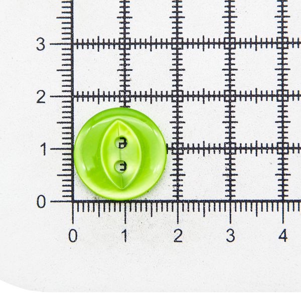 Пуговицы 2 прокола 28L (207 салатовый), CX-2719, 144 шт