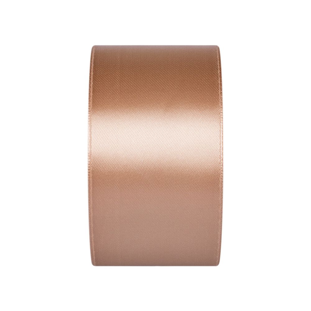 Лента атласная 1-сторонняя 50.0 мм / 33±2 метра, 022 бежевый, Gamma