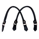 Ручка для сумки 41 см, 2 шт, №03 чёрный, Gamma HA-39