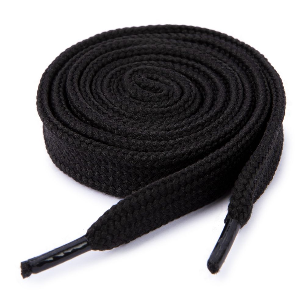 Шнурки для обуви т.6 120 см, 25 п черный, Gamma