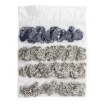 Кнопка рубашечная (джерси) открытая ⌀9.5 мм, ≈144 шт, МЕТАЛЛ, эмаль, 569 т.синий матовый, NEW STAR