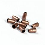 Наконечник для шнура металл колокол ⌀3,5/6,5 мм, 14х8 мм, мет. цв.медь, 20 шт